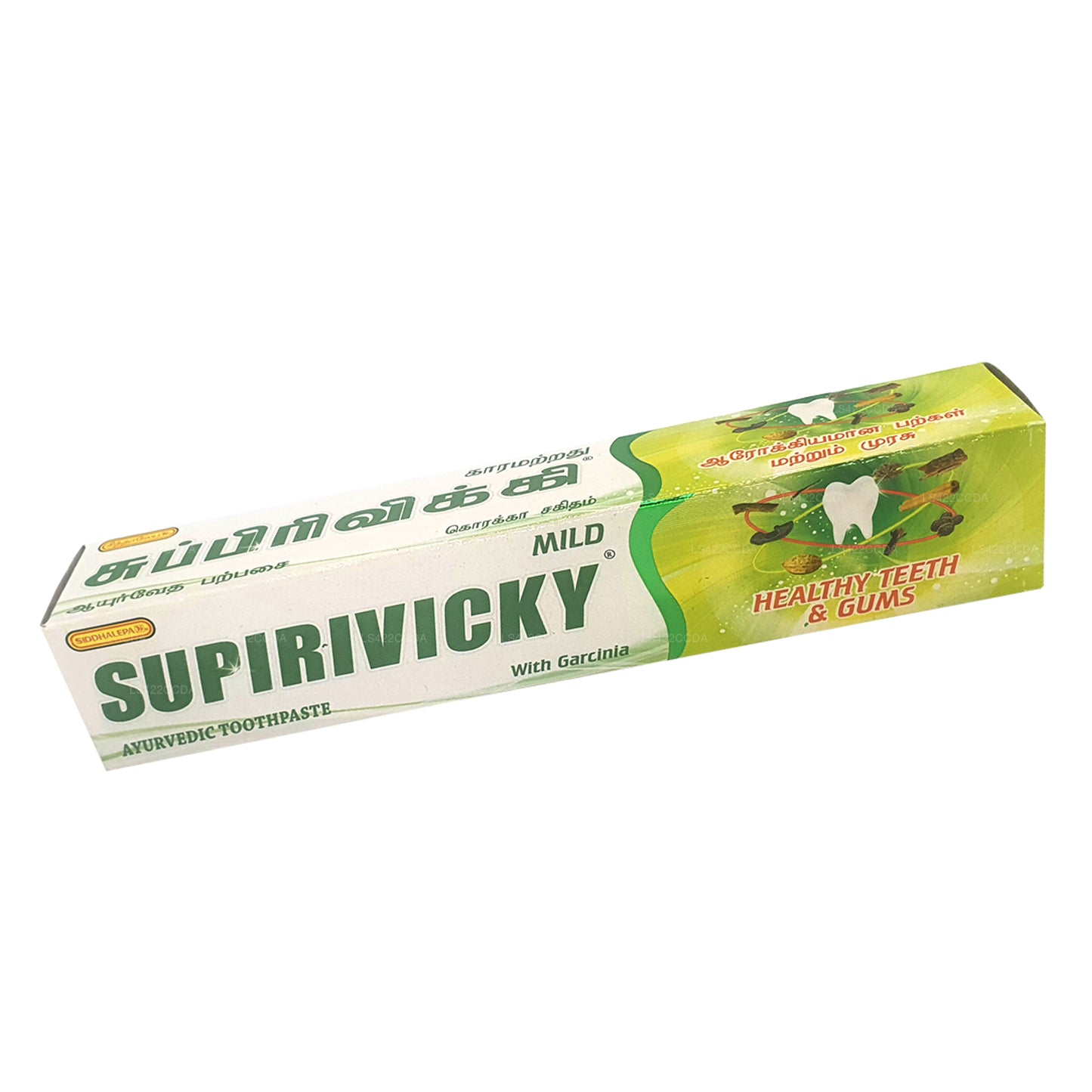 Siddhalepa Supirivicky Milde Ayurvedische tandpasta (40 g)