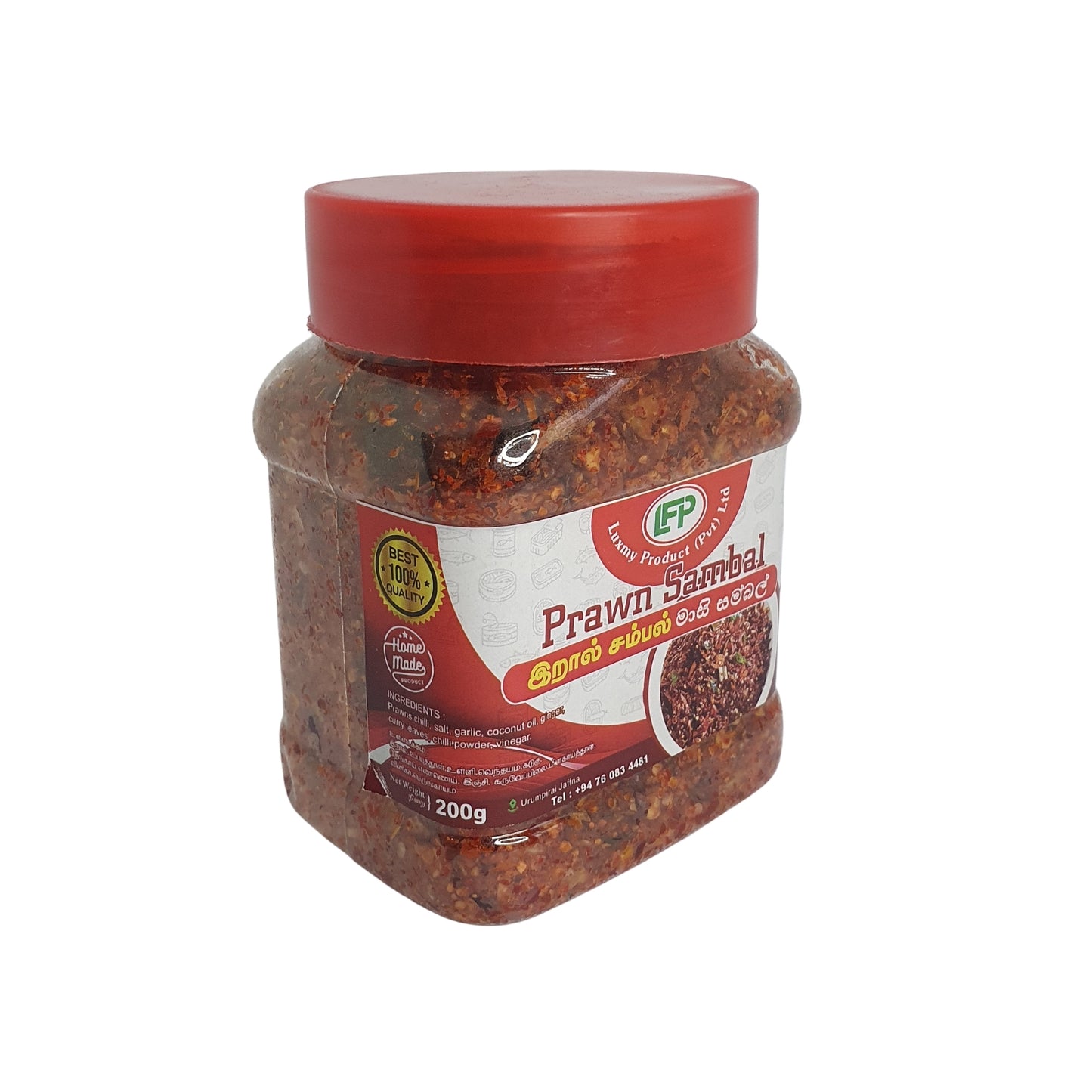 Luxmy Garnalen Sambal (200 g)