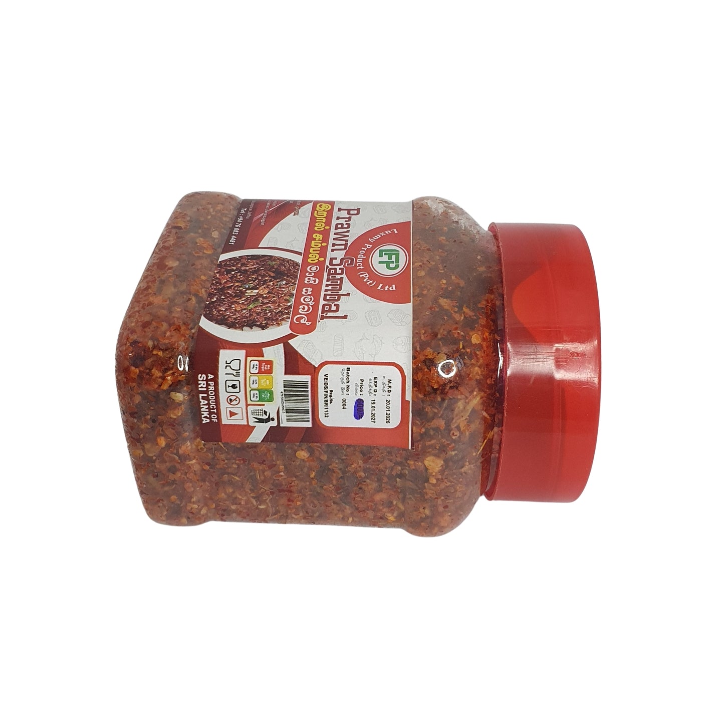 Luxmy Garnalen Sambal (200 g)