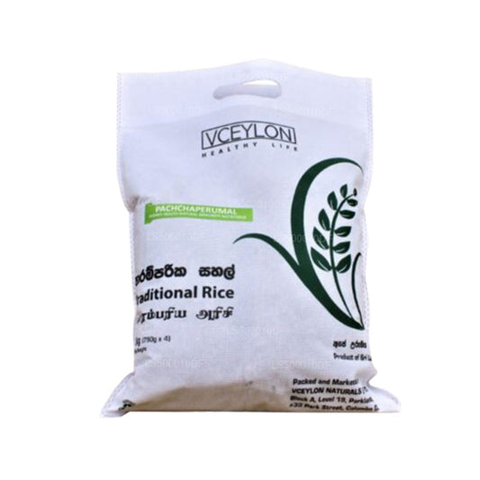 vCeylon Pachchaperumal Rice (3kg)