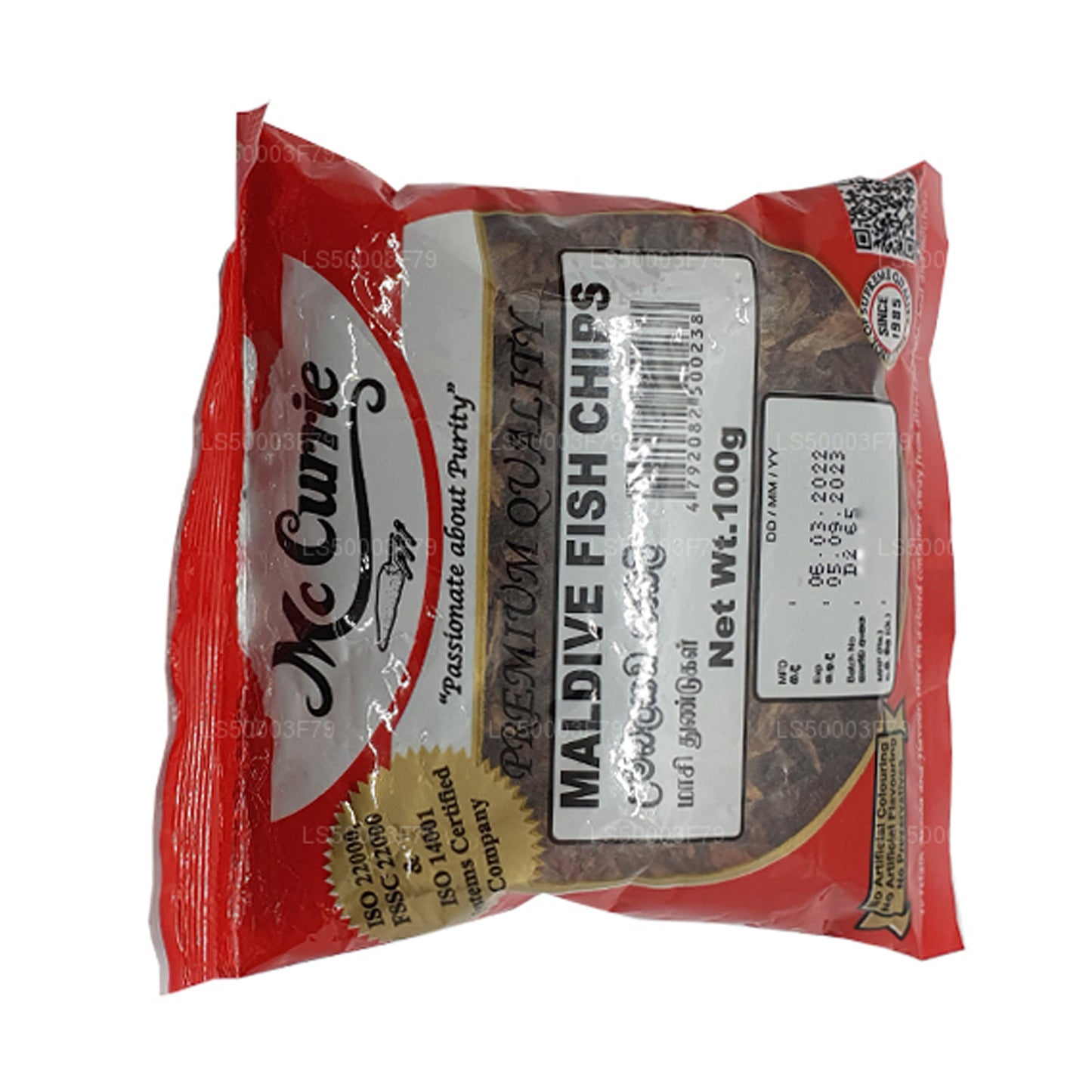 Mc Currie Maldiven vischips (100 g)