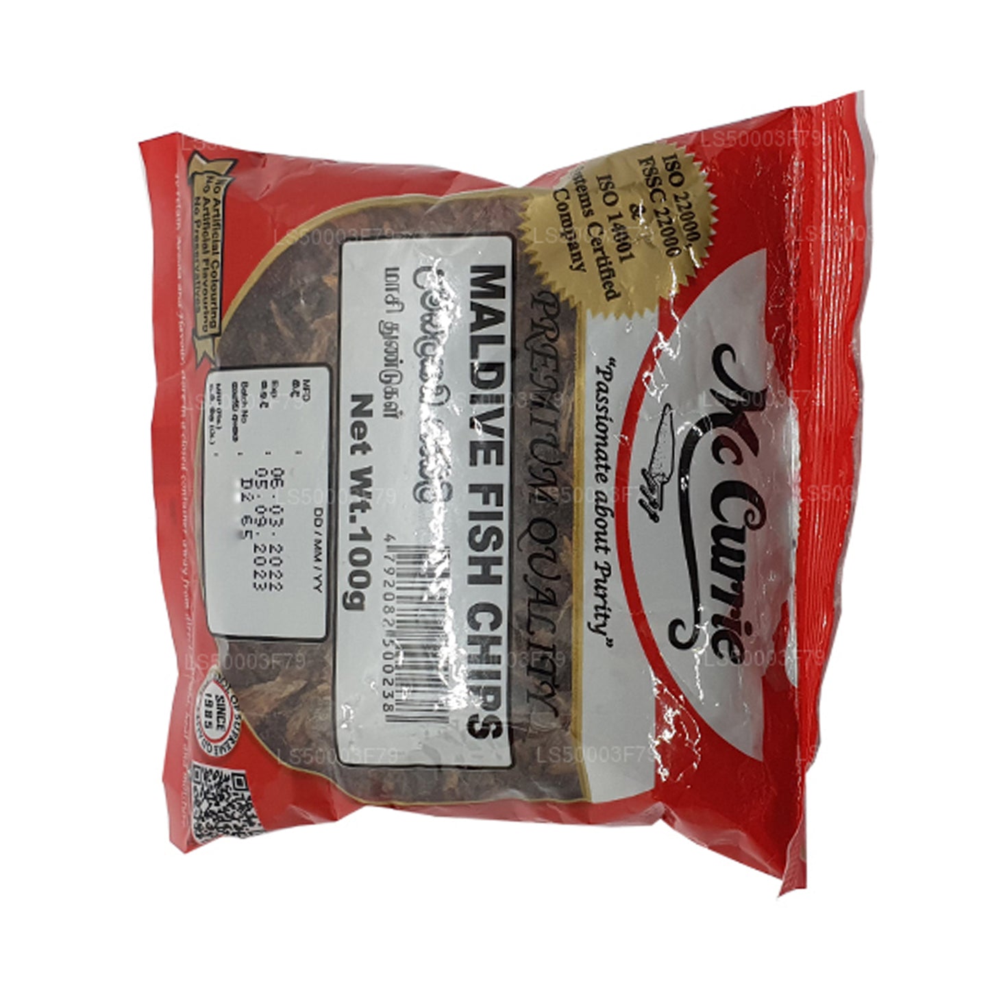 Mc Currie Maldiven vischips (100 g)