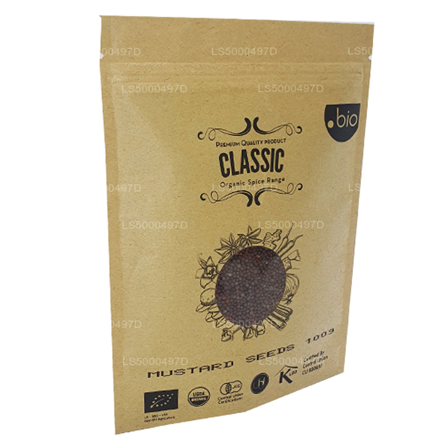 Lakpura biologische mosterdzaadjes