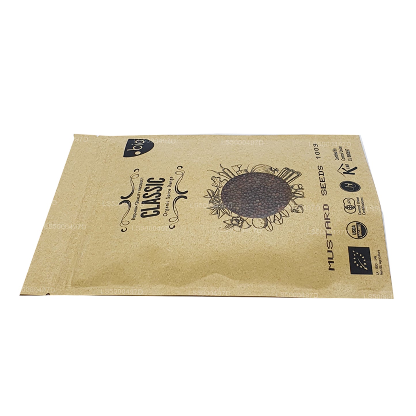 Lakpura biologische mosterdzaadjes