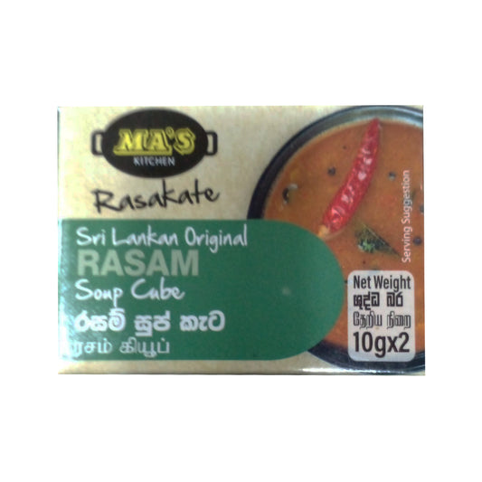Ma's Kitchen Rasakate Rasam Soepblokje (20 g)
