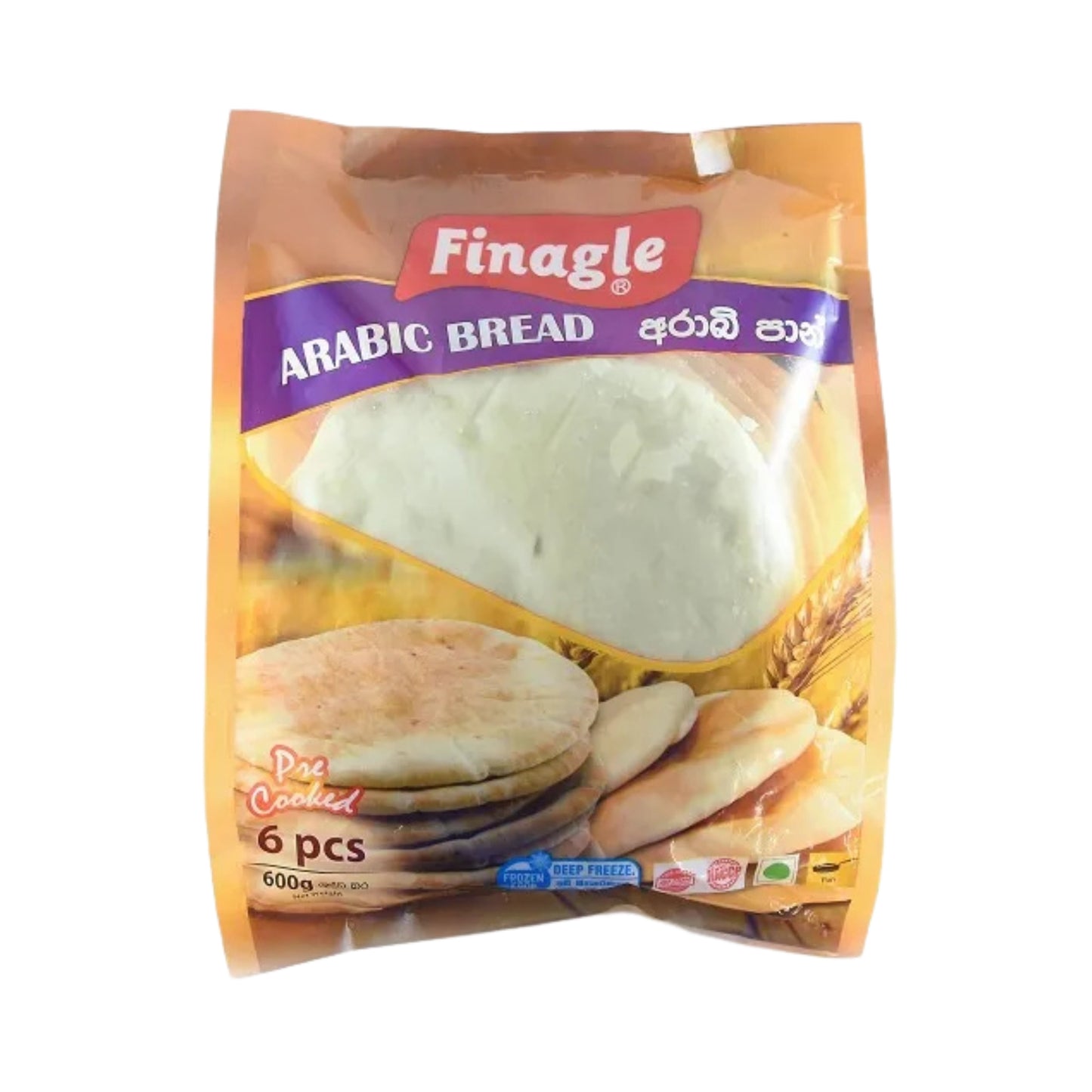 Finagle Arabic Bread (600g) 6 Pieces