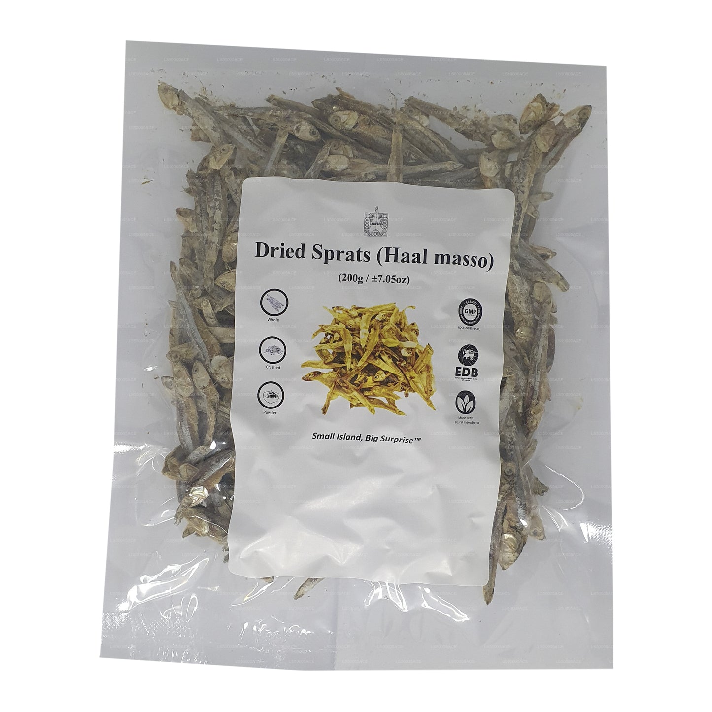 Lakpura Dried Sprats (Haal masso)