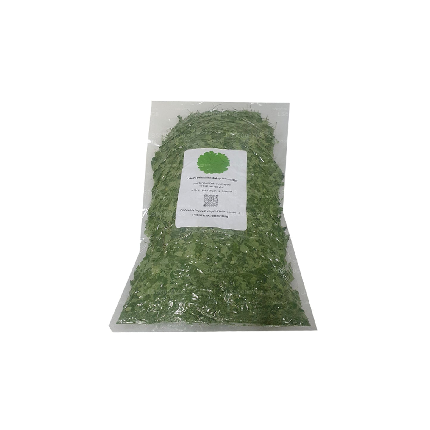 Lakpura gedehydrateerde Moringabladeren (250 g)