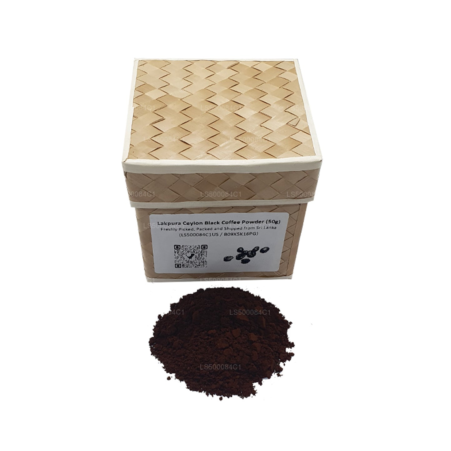 Lakpura Ceylon zwarte koffiepoeder (50 g)