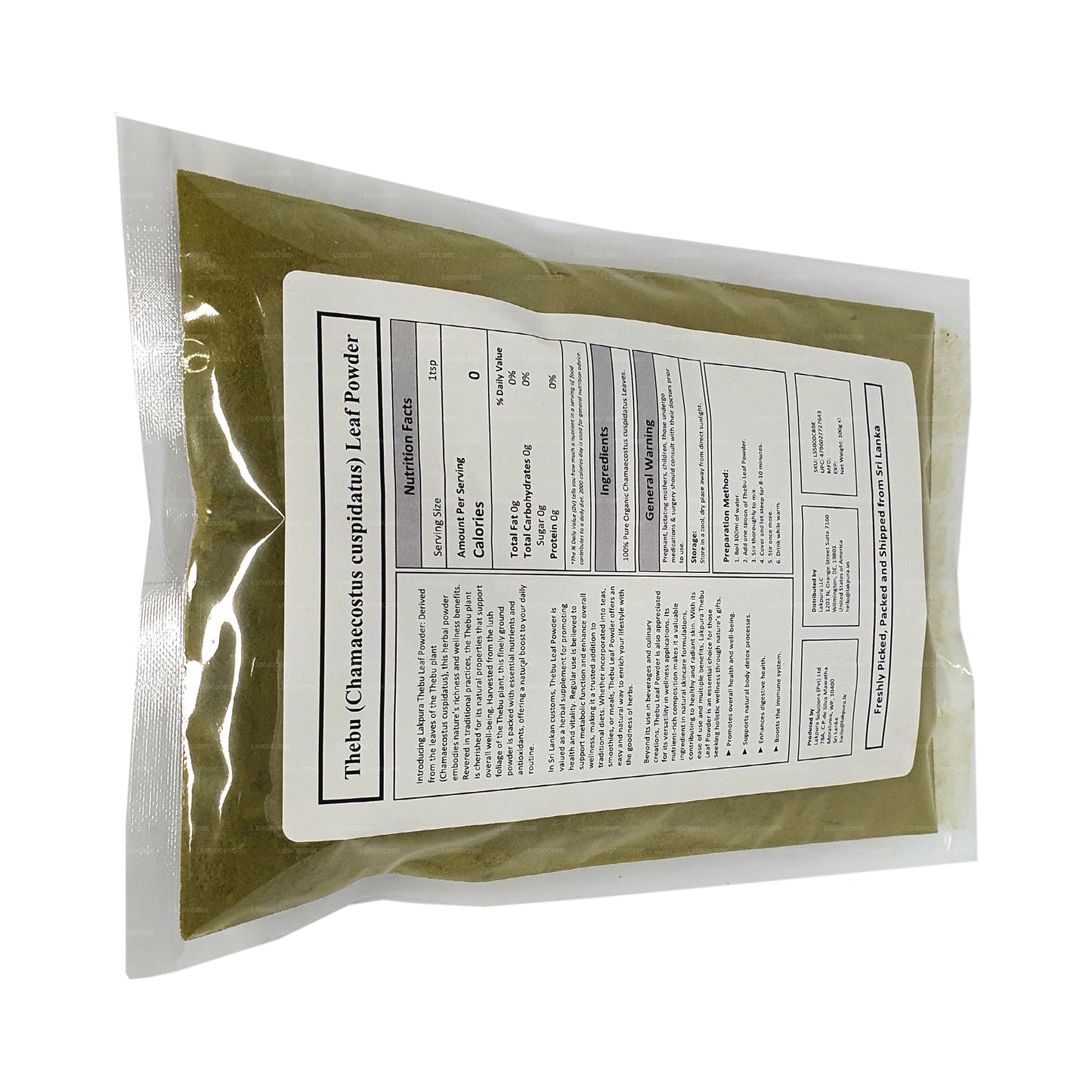 Lakpura Thebu-bladpoeder