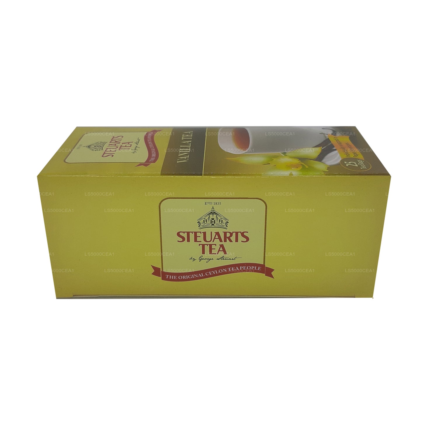 George Steuarts Vanilla Tea (50g) 25 Tea Bags