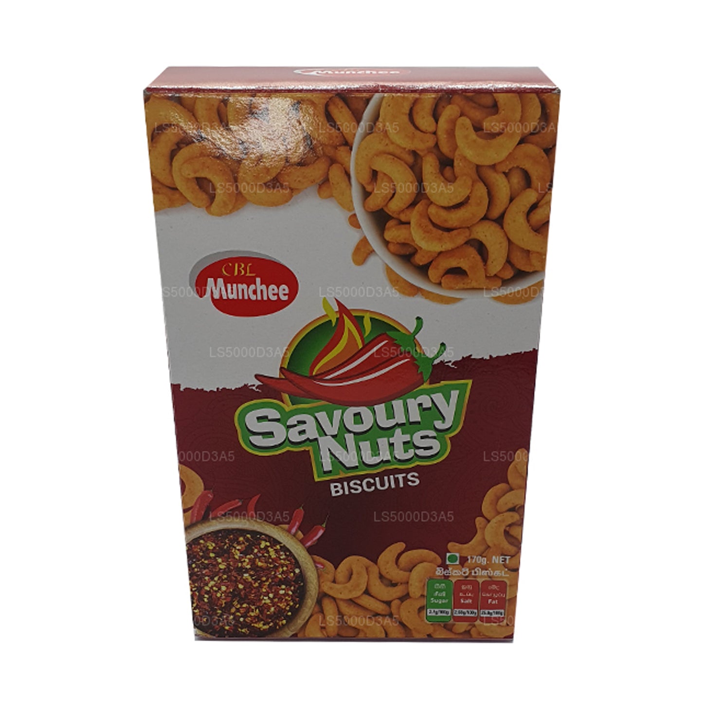 Munchee Biscuit Hartige Noten (170 g)