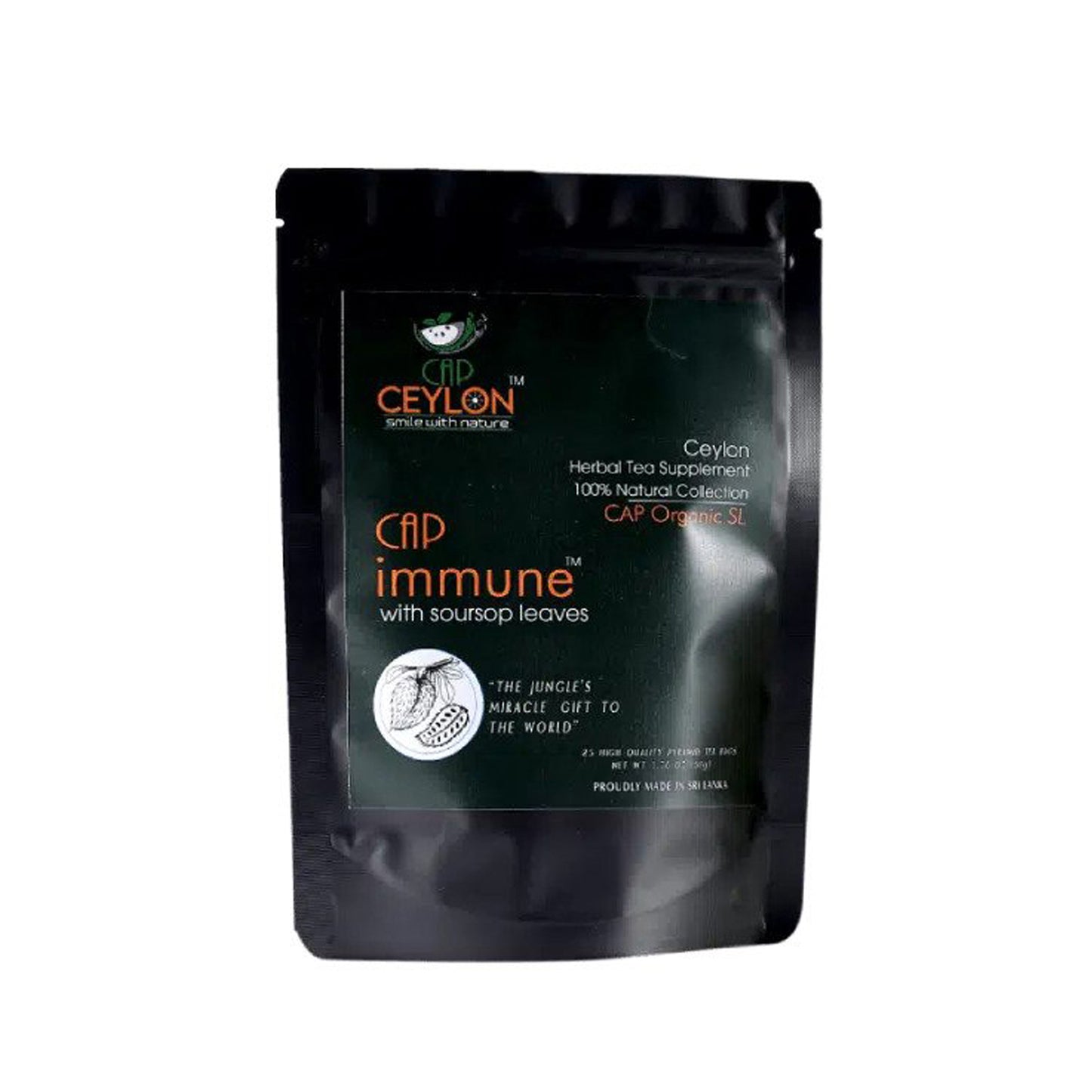 CAP Ceylon immuunthee (50 g)