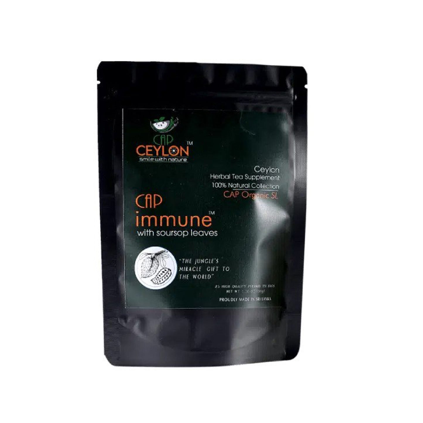 CAP Ceylon immuunthee (50 g)