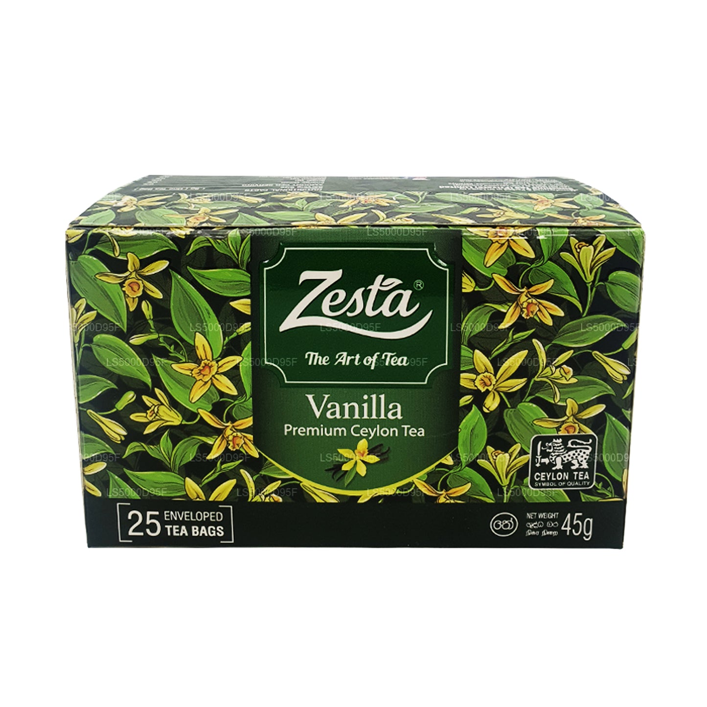 Zesta Vanilla zwarte thee (45 g) 25 theezakjes
