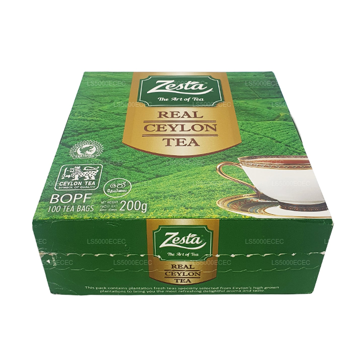 Zesta Real Ceylon-thee (200 g) 100 theezakjes