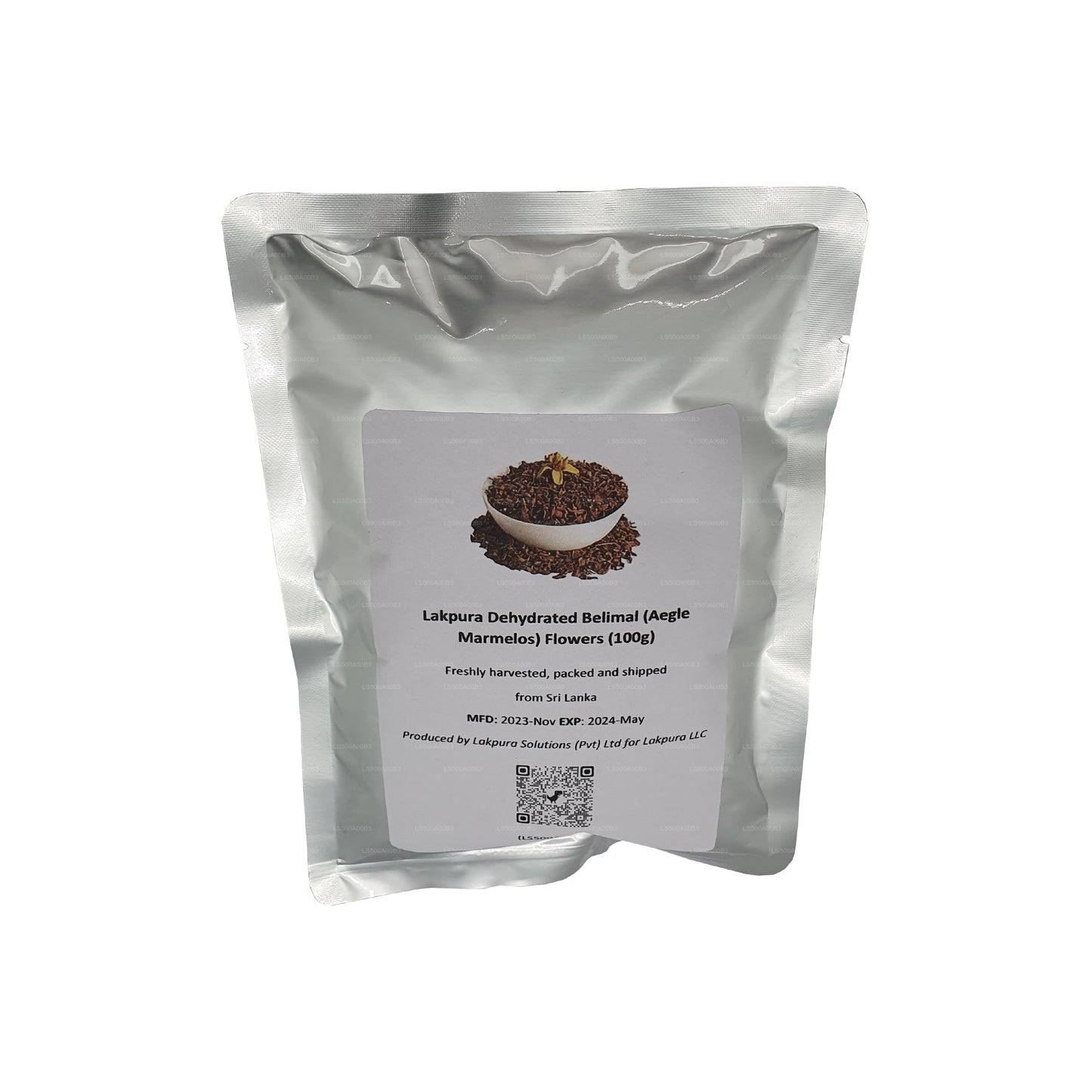 Lakpura Gedehydrateerde Belimal (Aegle Marmelos) Bloemen