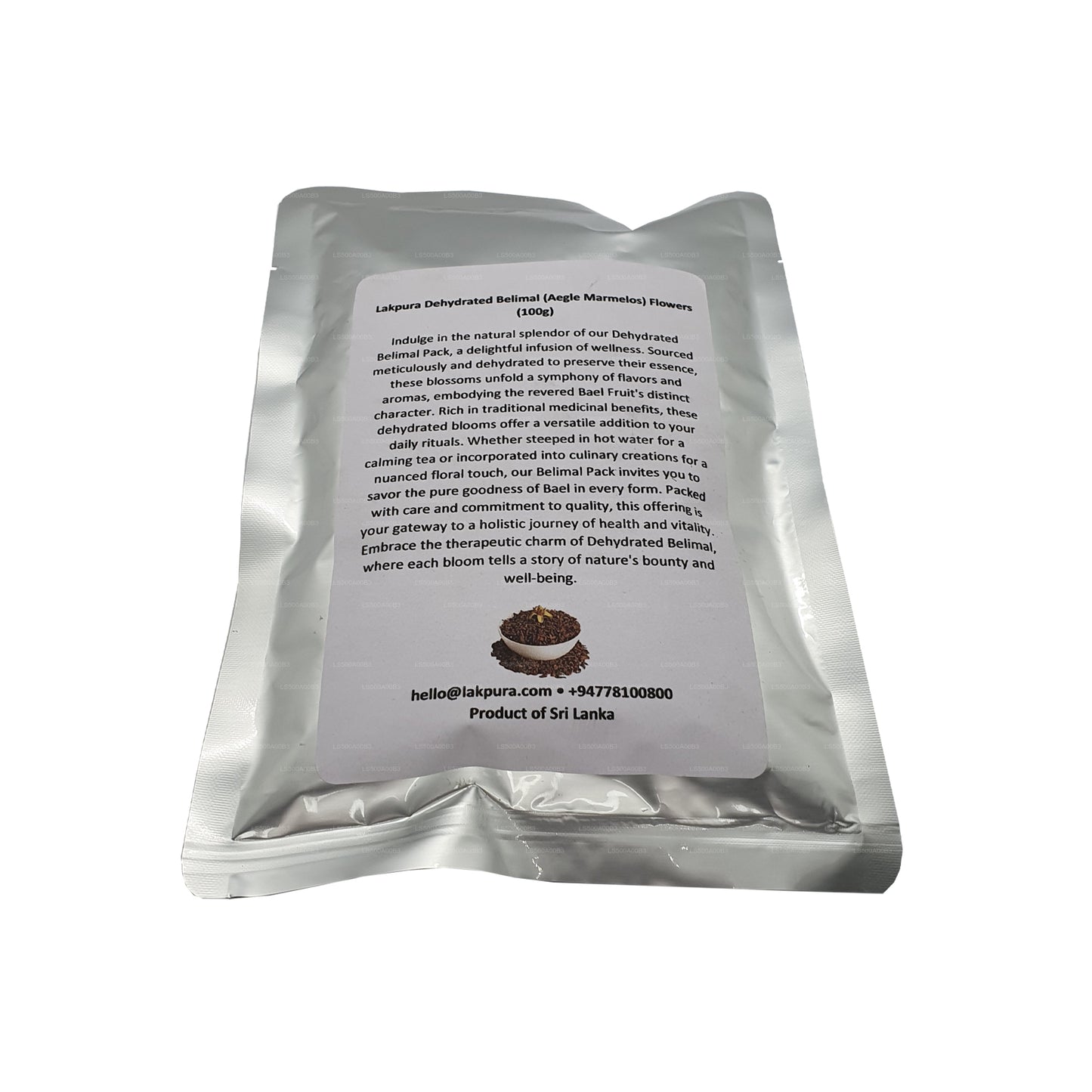 Lakpura Gedehydrateerde Belimal (Aegle Marmelos) Bloemen