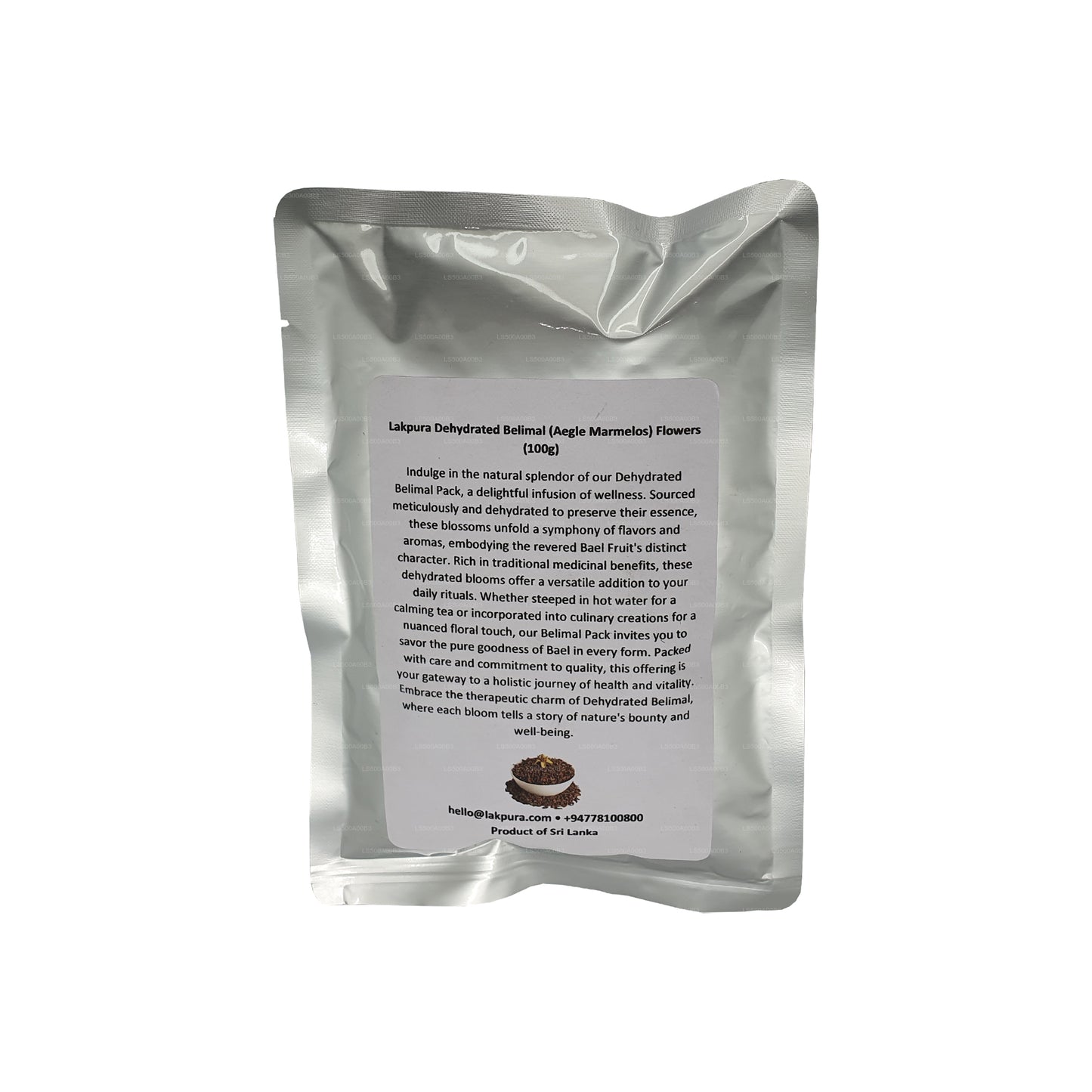 Lakpura Gedehydrateerde Belimal (Aegle Marmelos) Bloemen