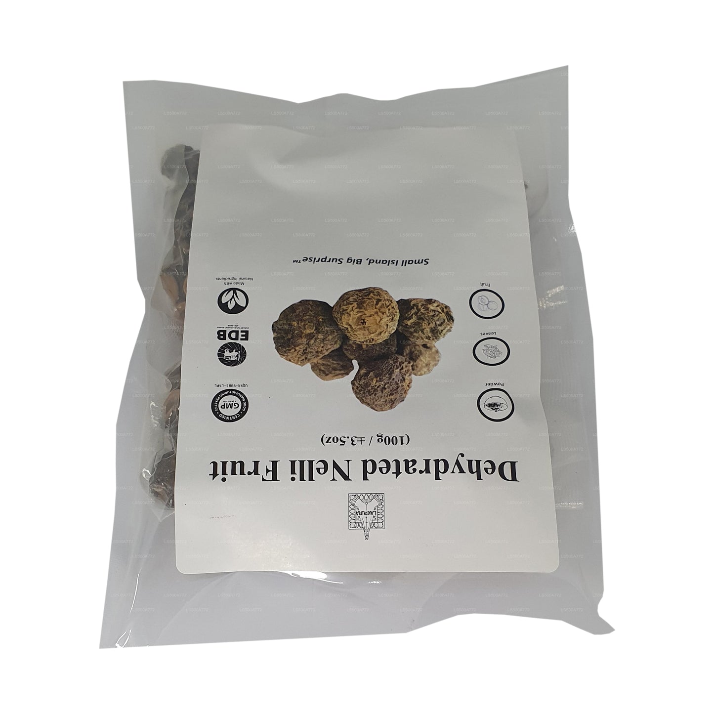 Lakpura Gedehydrateerde Nelli (Amla/Phyllanthus emblica) Vruchten