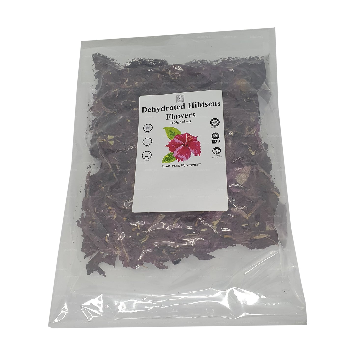 edroogde Hibiscus Rosa (Wada Mal) bloemen van Lakpura®
