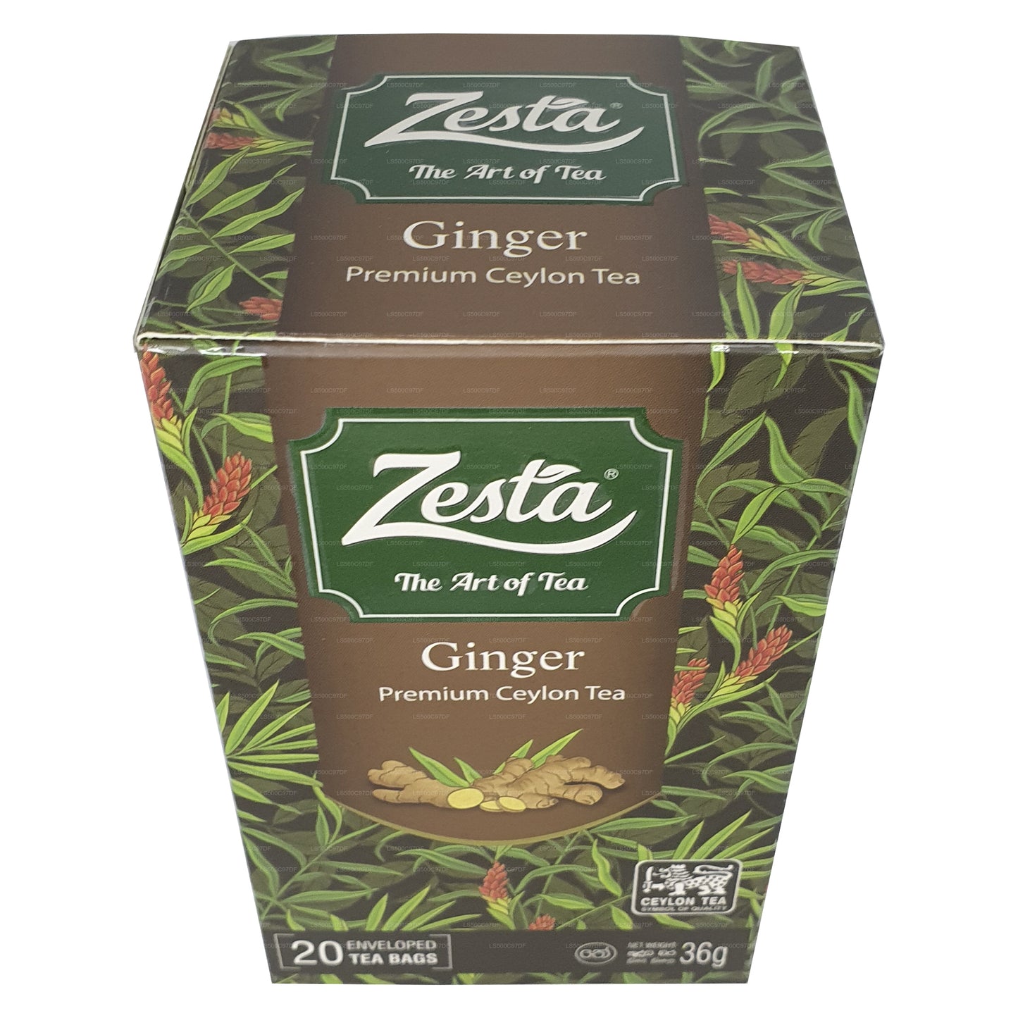 Zesta Ginger Premium Ceylon-thee (36 g) 20 theezakjes