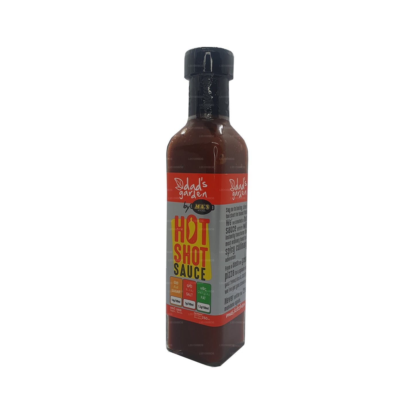 MA's Kitchen Hot Shot-saus (260 ml)