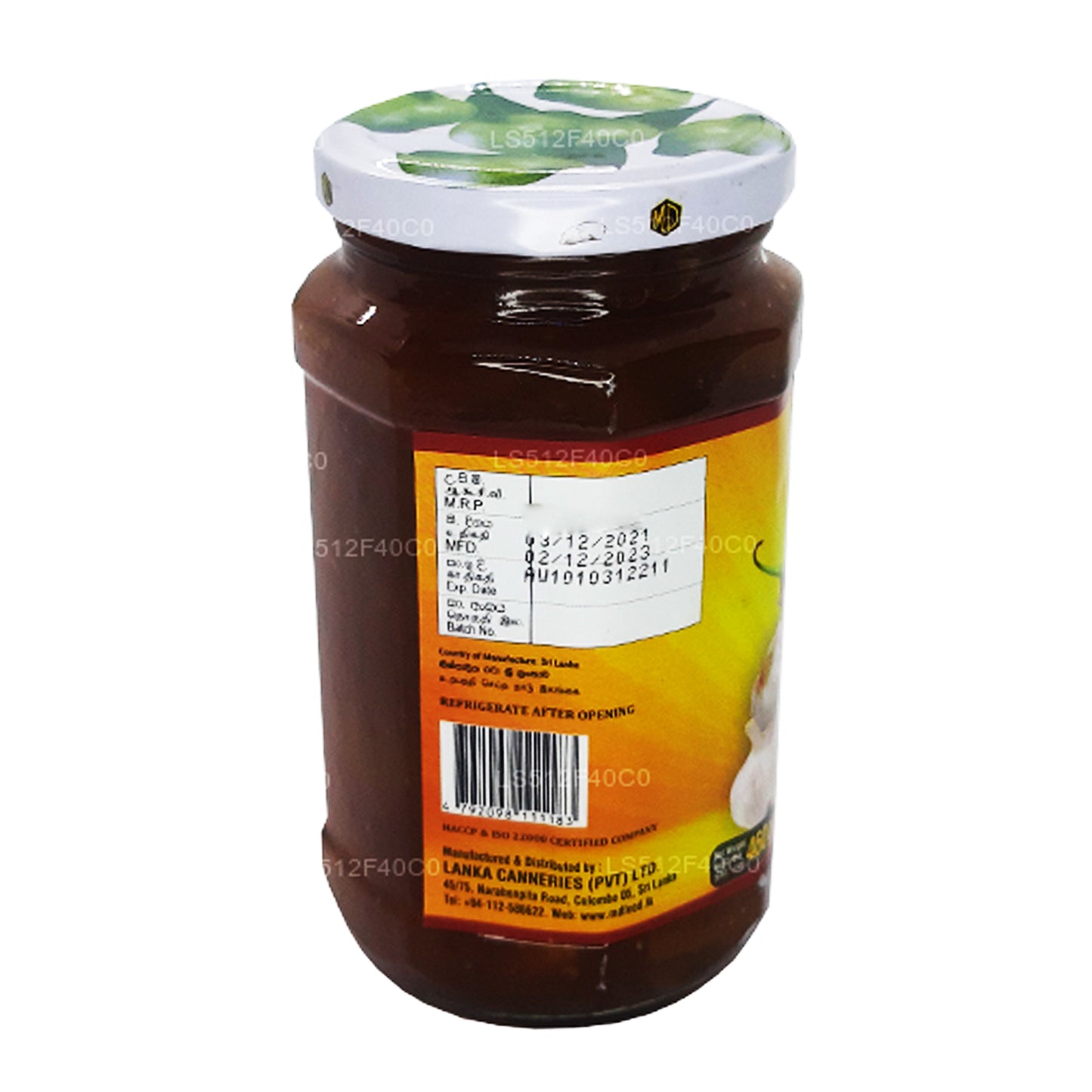 MD Pittige Mangochutney (500 g)