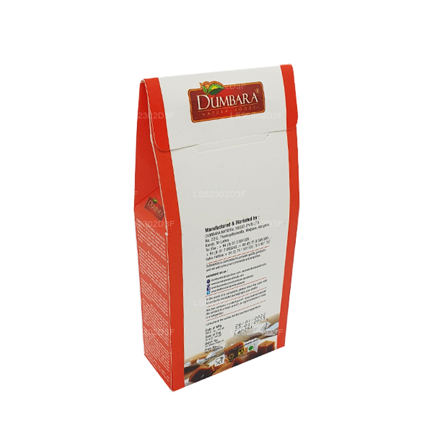 Dumbara Kithul Jaggery 8 g x 25 blokjes (200 g)