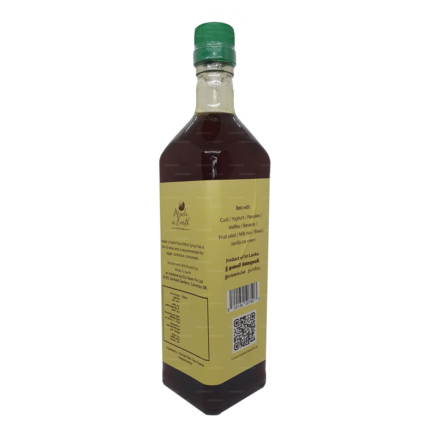 Made In Earth Pure Natural Kithul Treacle (375 ml)