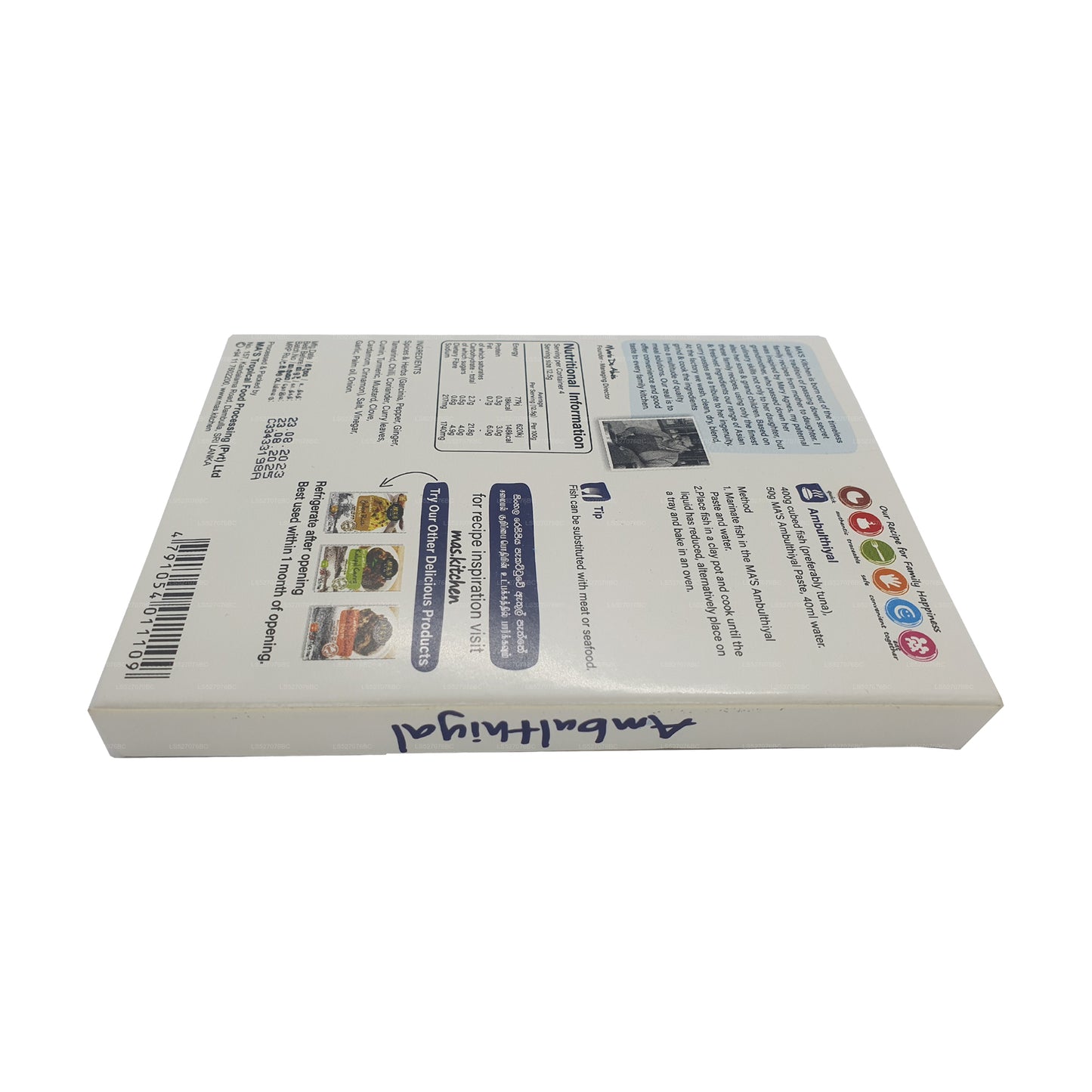 MA's Kitchen Ambulante vispasta (50 g)