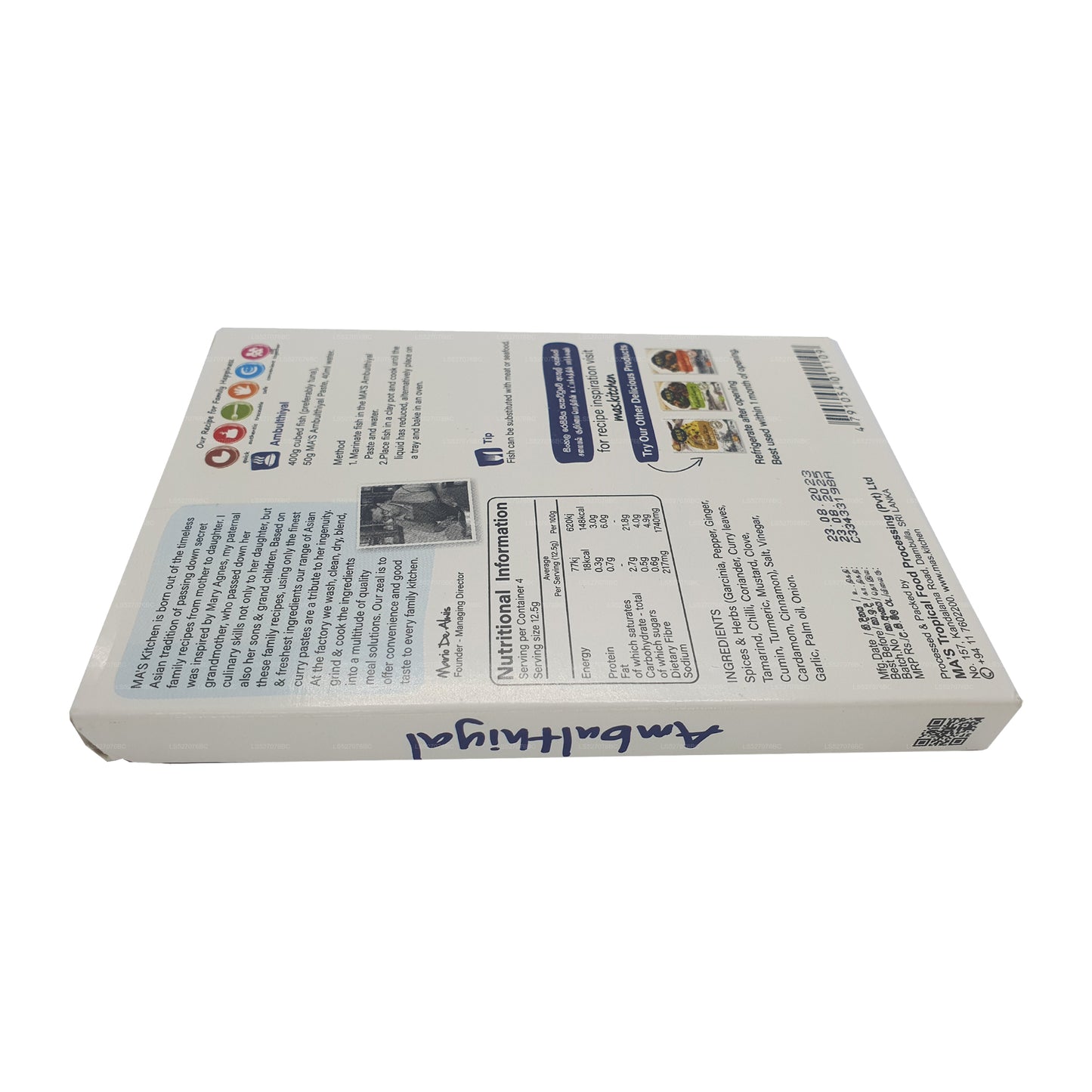 MA's Kitchen Ambulante vispasta (50 g)