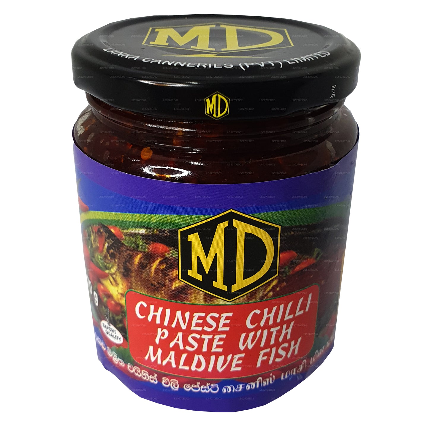 MD Chinese chilipasta met Malediven (270 g)
