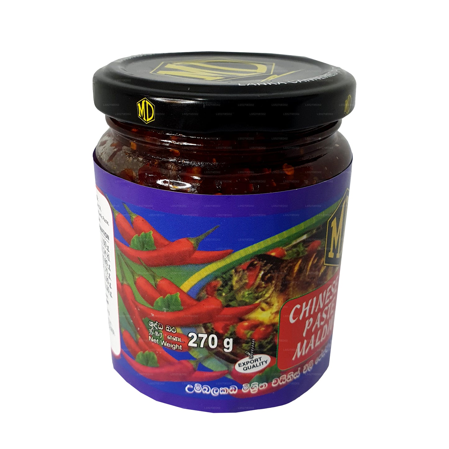 MD Chinese chilipasta met Malediven (270 g)