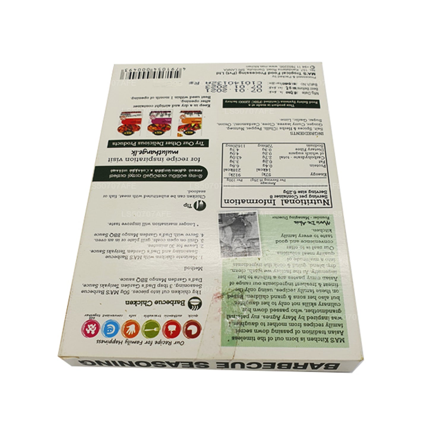 Ma's Kitchen Barbecuekruiden (50 g)