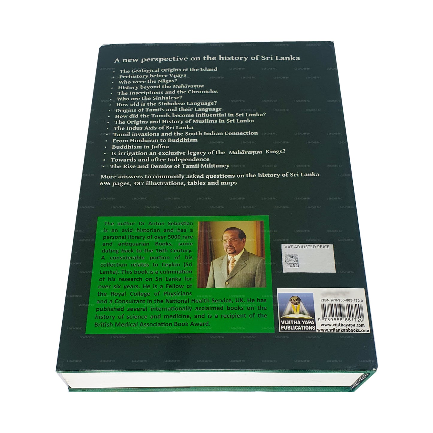 Een complete geïllustreerde geschiedenis van Sri Lanka