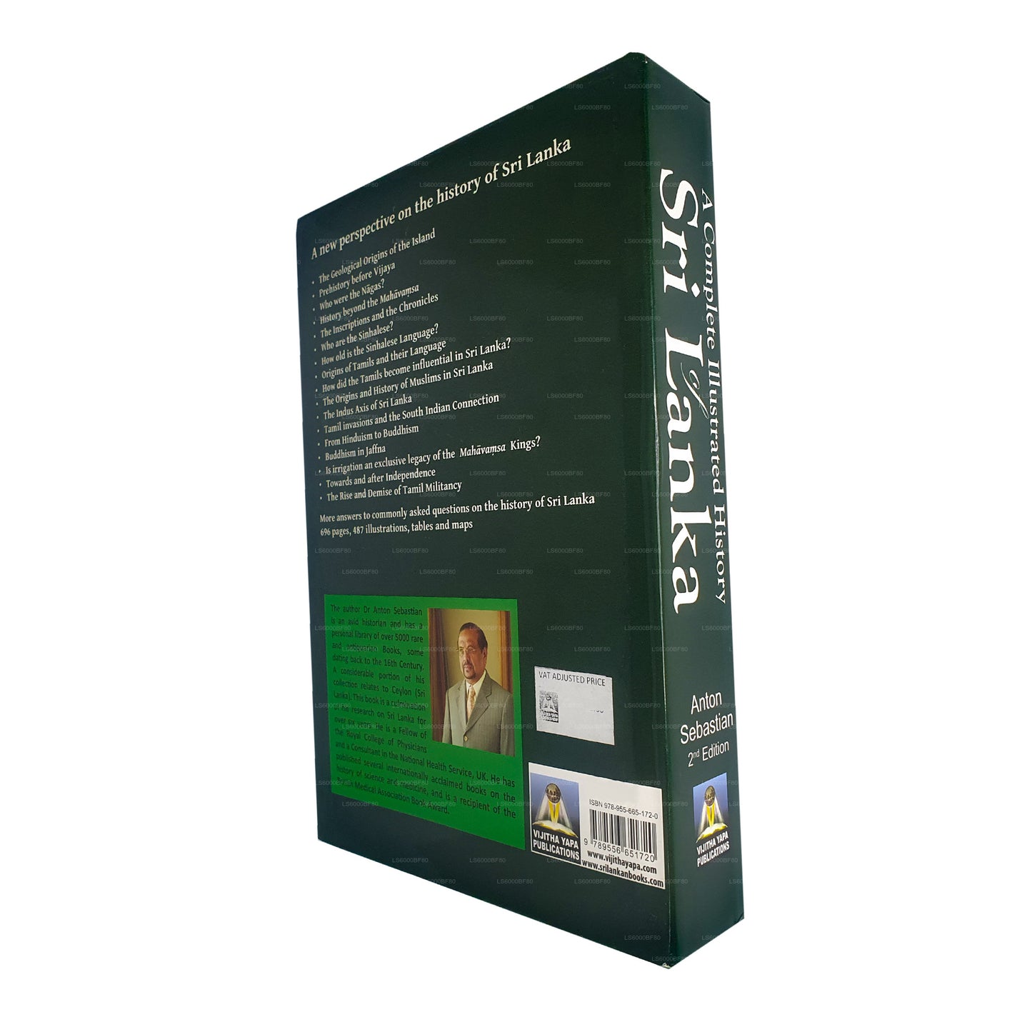 Een complete geïllustreerde geschiedenis van Sri Lanka