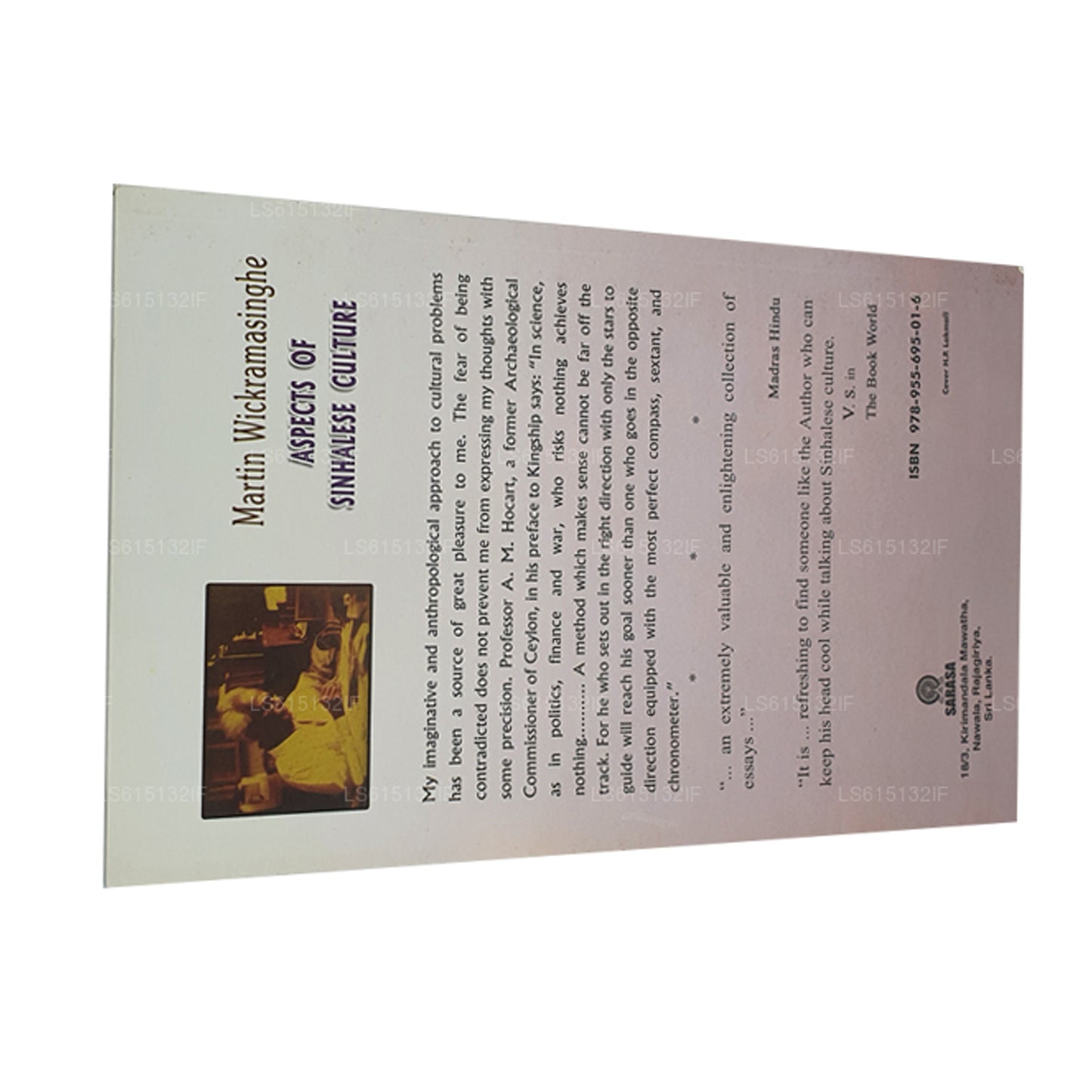 Some  Significant Religious and Societal Aspects  of Sinhalese Culture