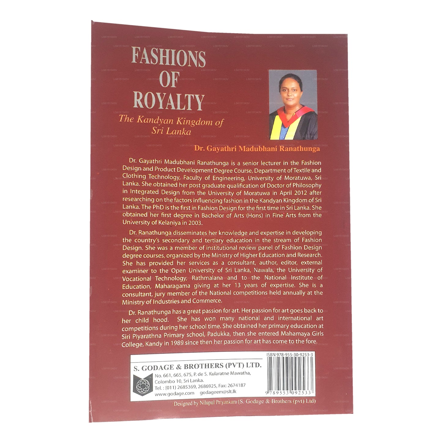 Fashions of Royalty(The Kandyan Kingdom of Sri Lanka)