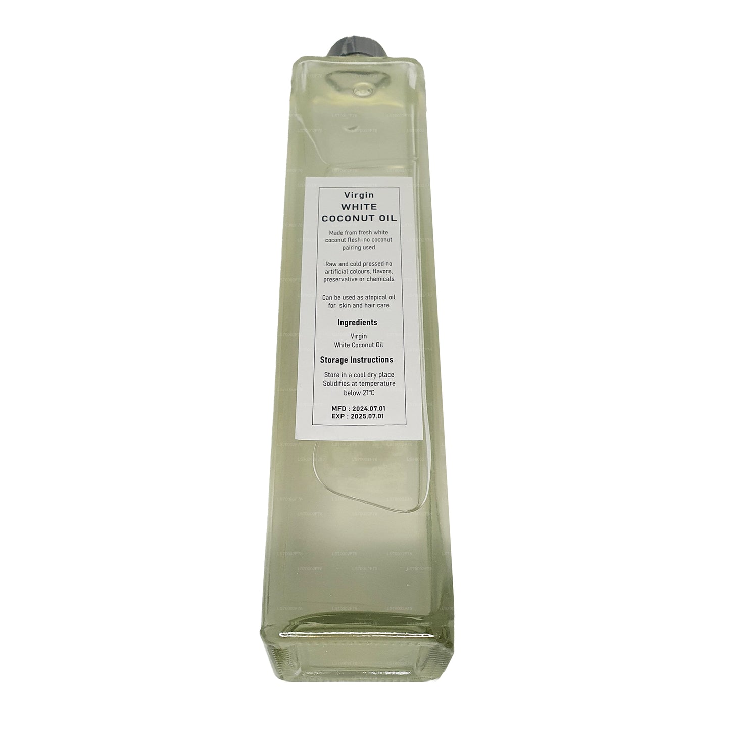 Lakpura witte kokosolie