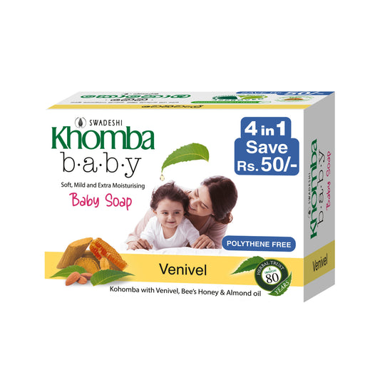 Swadeshi Khomba Babyzeep Venivel 4 in 1 (4x70g)