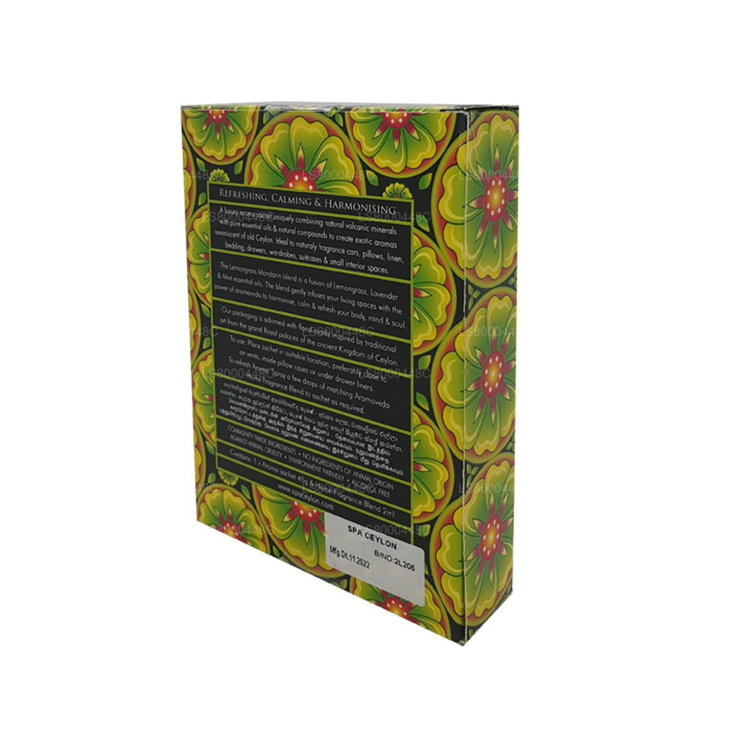 Spa Ceylon Citroengras Aromaveda Aromaveda Aromasachet met citroengras (45 g)