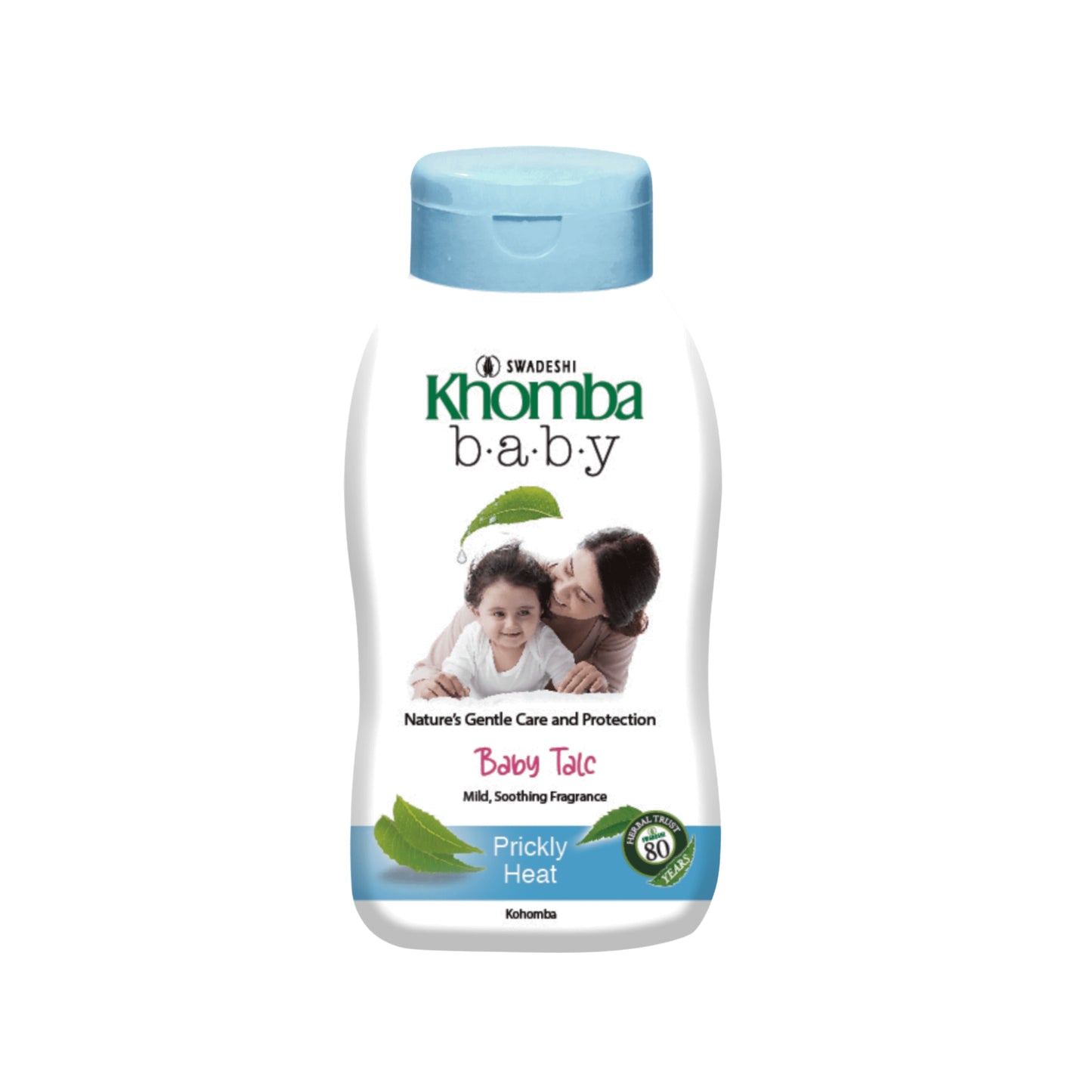 Swadeshi Khomba Babytalkpoeder tegen Hitte-uitslag (100 g)