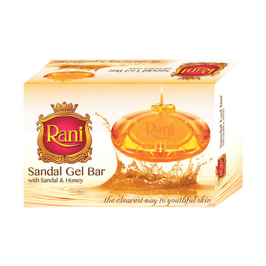 Swadeshi Rani sandaalgel met sandaal en honingzeep (70 g)
