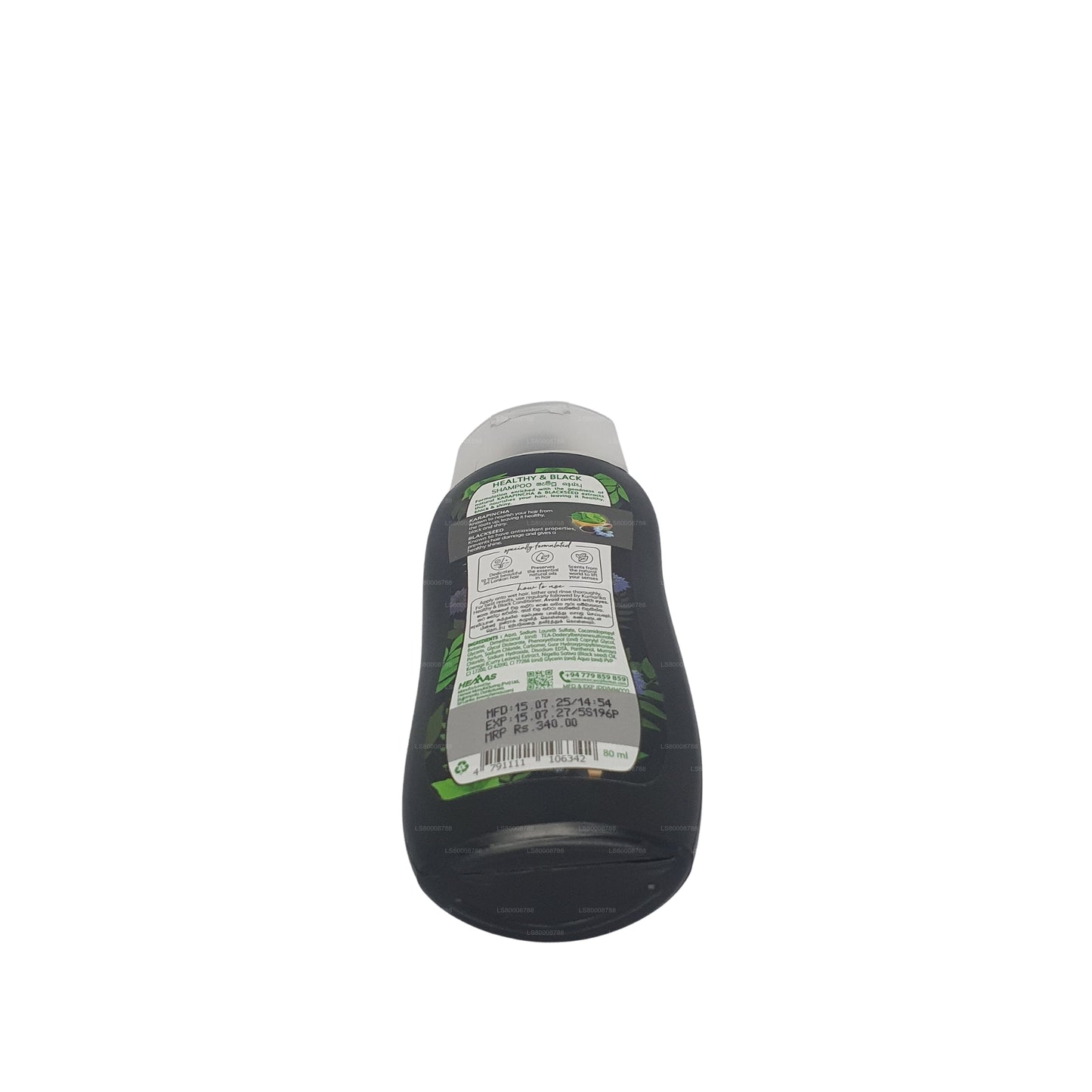 Kumarika gezonde en zwarte shampoo