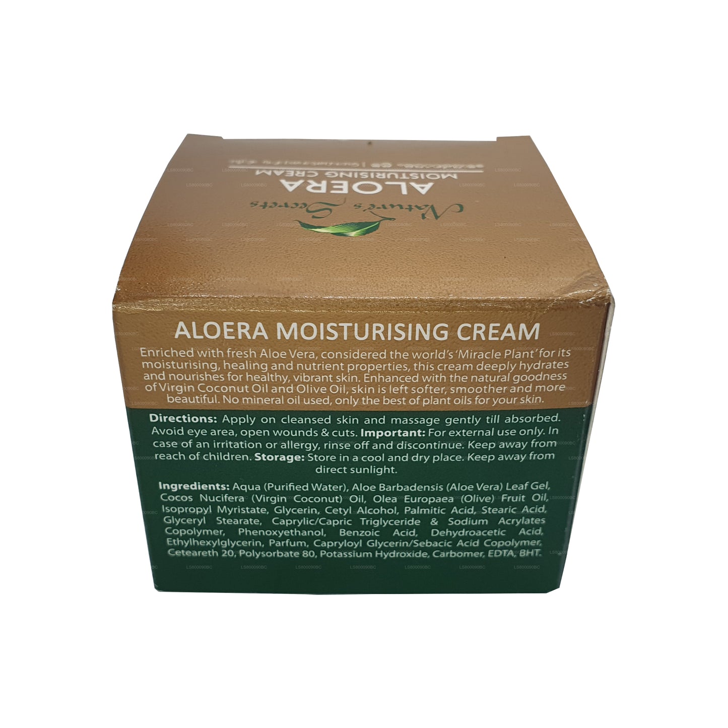 Nature's Secrets Aloera vochtinbrengende crème (50 ml)