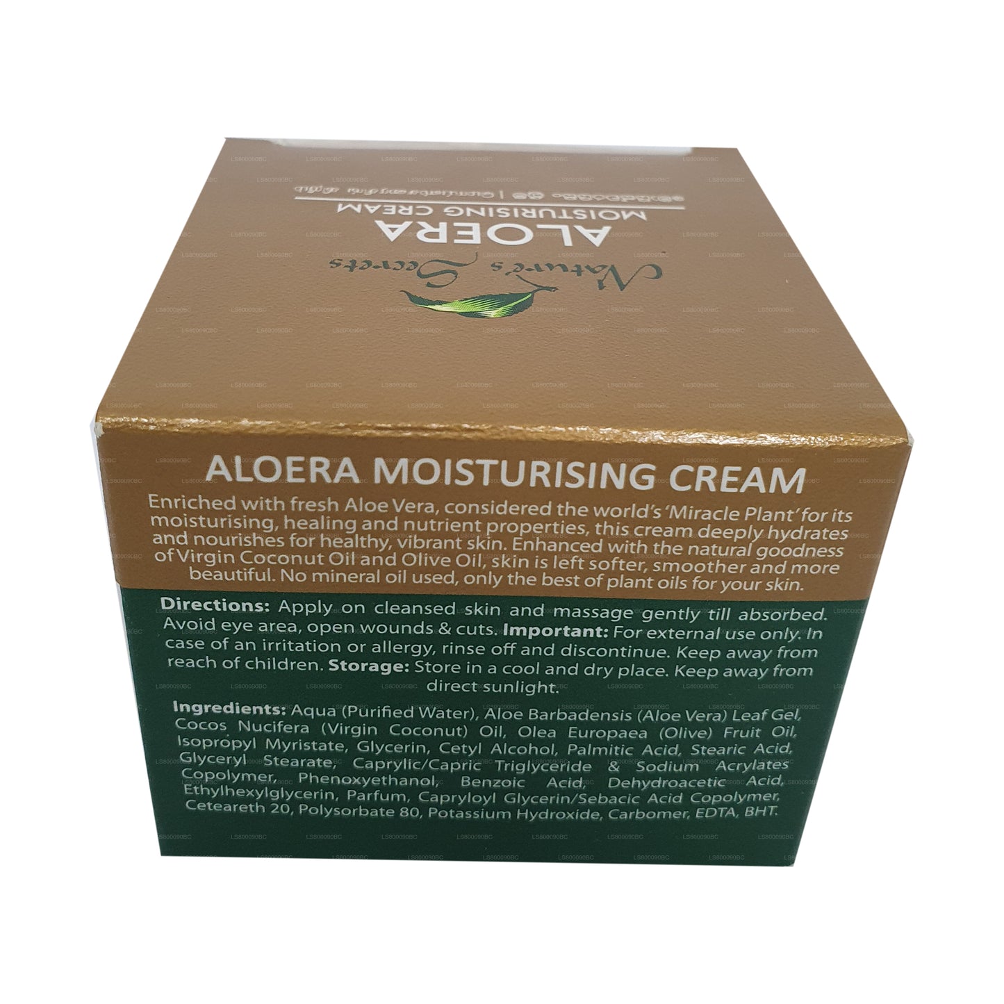 Nature's Secrets Aloera vochtinbrengende crème (50 ml)