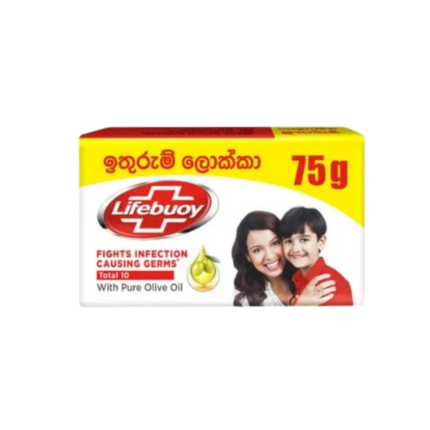 Lifebuoy Total 10 met pure olijfolie lichaamszeep (100 g)