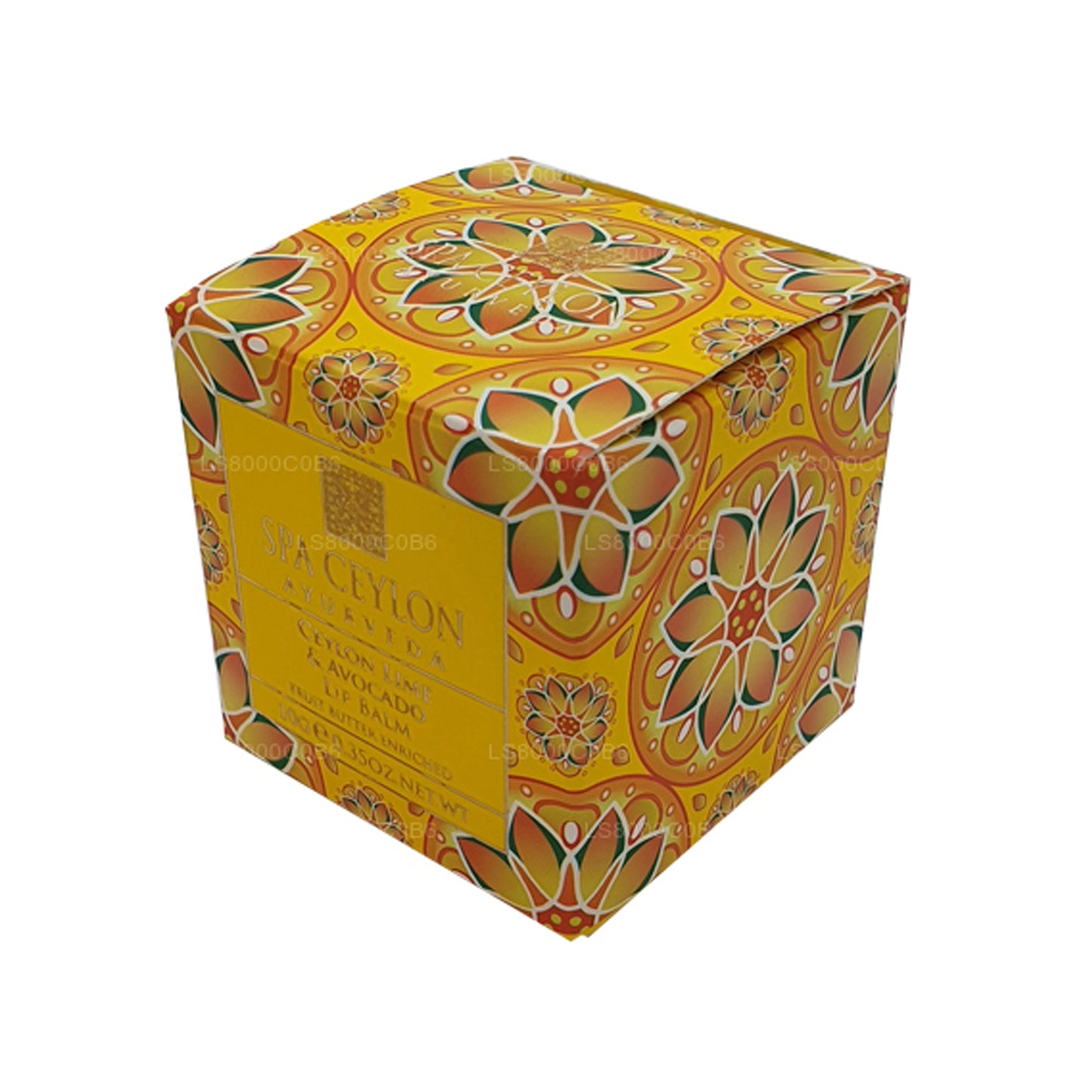 Spa Ceylon Ceylon Lippenbalsem met limoen en avocado (10 g)