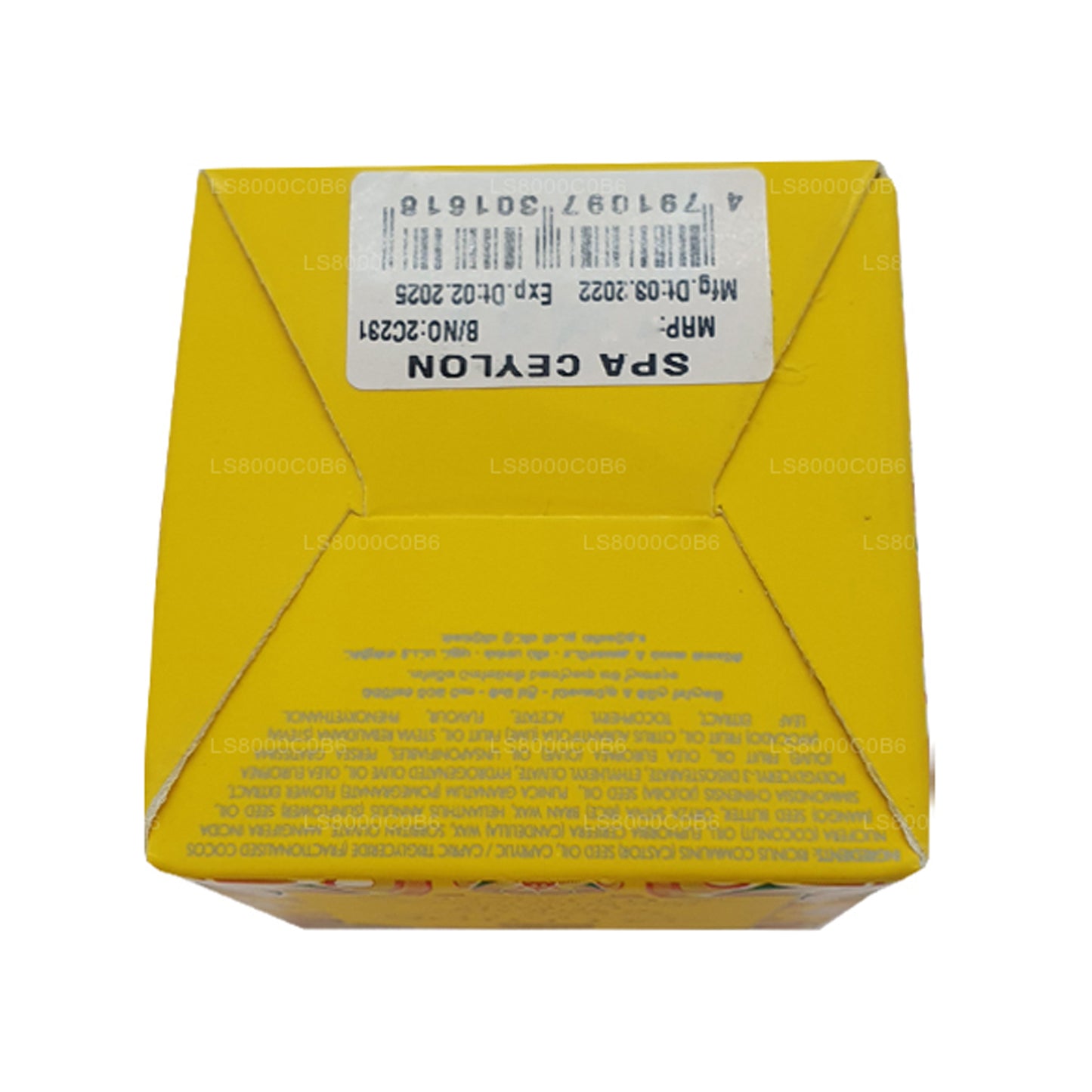 Spa Ceylon Ceylon Lippenbalsem met limoen en avocado (10 g)